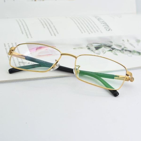 fashion sunglasses frames pure titanium business myopia eye frame full ultra light men's temperament stable reading glasses large, Black
fashion sunglasses frames pure titanium business myopia eye frame full ultra light men's temperament stable reading glasses large, Black