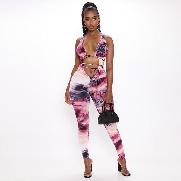 tie dyeing printed women jumpsuit streetwear sleeveless skinny bodycon hollow jumpsuits romper playsuit for womens women's & rompers, Black;white
tie dyeing printed women jumpsuit streetwear sleeveless skinny bodycon hollow jumpsuits romper playsuit for womens women's & rompers, Black;white