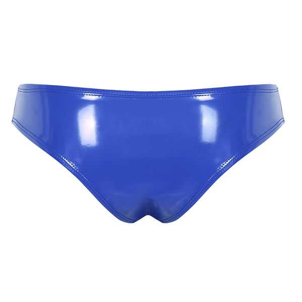 women shiny latex panties low rise high cut thong lingerie wetlook patent leather bikini briefs erotic ladies underwear, Black;white
women shiny latex panties low rise high cut thong lingerie wetlook patent leather bikini briefs erotic ladies underwear, Black;white
