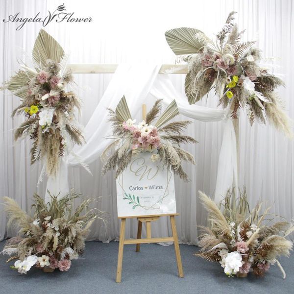 decorative flowers & wreaths natural dried large pampas grass fan leaves artificial flower row outdoor wedding backdrop wall arch hanging ar
decorative flowers & wreaths natural dried large pampas grass fan leaves artificial flower row outdoor wedding backdrop wall arch hanging ar