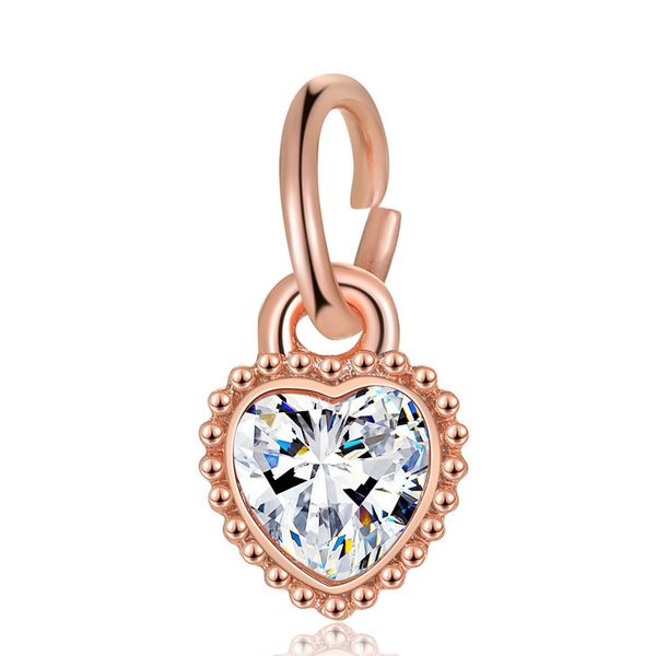 1pcs heart rhinestone pendant diy beads adapting to original pandora charm bracelet ladies jewelry making gifts, Silver
1pcs heart rhinestone pendant diy beads adapting to original pandora charm bracelet ladies jewelry making gifts, Silver