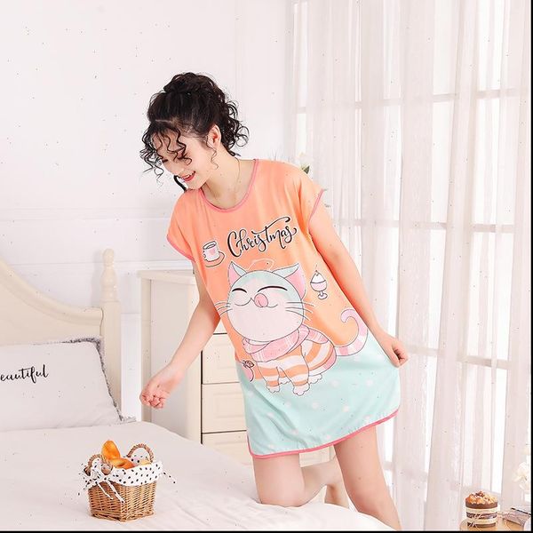 print cartoon round neck womens sleepwears lingerie cute nightdress strap thin female underwear nighty home wear, Black;red
print cartoon round neck womens sleepwears lingerie cute nightdress strap thin female underwear nighty home wear, Black;red