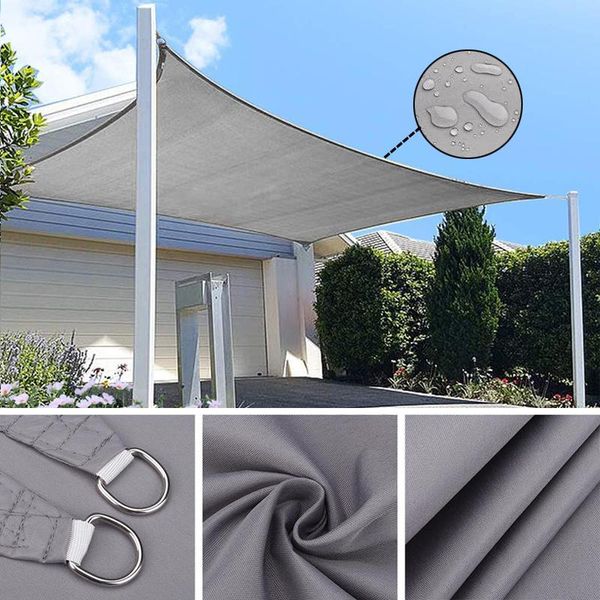 garden sun shelter waterproof gray square rectangle shade sail terrace canopy swimming camping hiking yard awning
garden sun shelter waterproof gray square rectangle shade sail terrace canopy swimming camping hiking yard awning