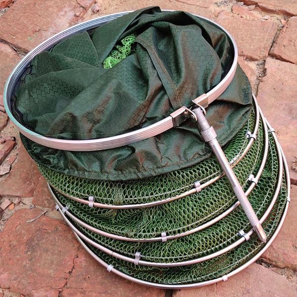 fishing accessories collapsible foldable cage basket tackle 2m/2.5m creel gear 5-layers design protable tools
fishing accessories collapsible foldable cage basket tackle 2m/2.5m creel gear 5-layers design protable tools