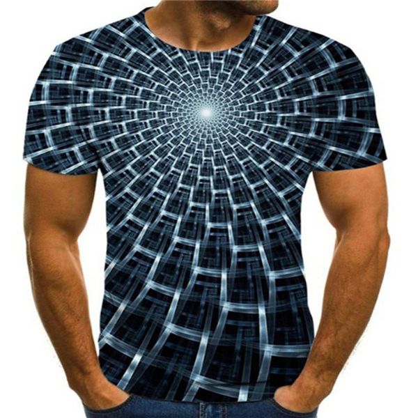 style t-shirt men's three-dimensional swirl tees male's summer 3d printing casual oversized t-shirts fashion, White;black
style t-shirt men's three-dimensional swirl tees male's summer 3d printing casual oversized t-shirts fashion, White;black