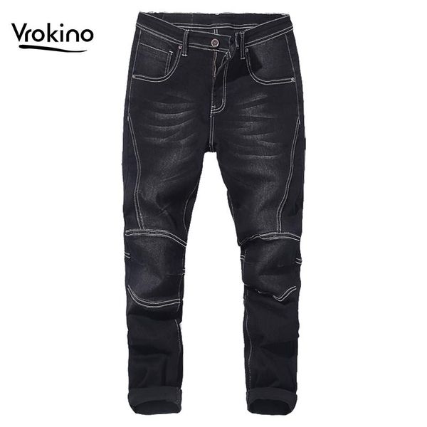 brand 2021 summer large size men's casual loose stretch jeans fashion delicate 44 46 48, Blue
brand 2021 summer large size men's casual loose stretch jeans fashion delicate 44 46 48, Blue