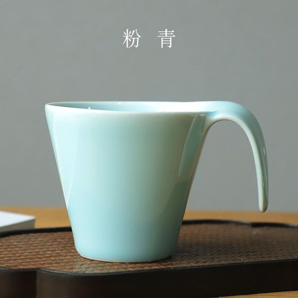 cups & saucers celadon creative ceramic cup home hospitality office tea coffee milk 
cups & saucers celadon creative ceramic cup home hospitality office tea coffee milk