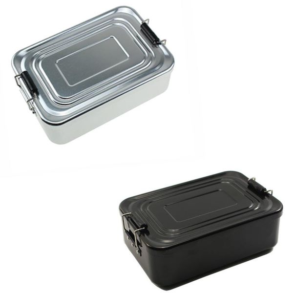 dinnerware sets lunch box outdoor bento portable large capacity aluminum alloy