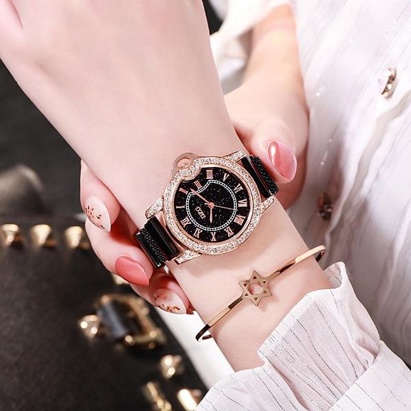 wristwatches gypsophila rhinestone student watch magnet strap alloy roman star air quality women's, Slivery;brown
wristwatches gypsophila rhinestone student watch magnet strap alloy roman star air quality women's, Slivery;brown