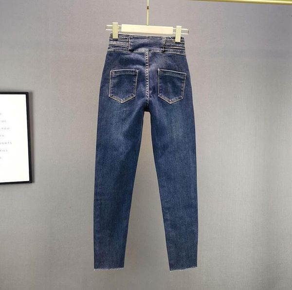 women's jeans rhinestone for women 2021 spring autumn high waist slim fit stretch skinny trousers black denim pants, Blue
women's jeans rhinestone for women 2021 spring autumn high waist slim fit stretch skinny trousers black denim pants, Blue