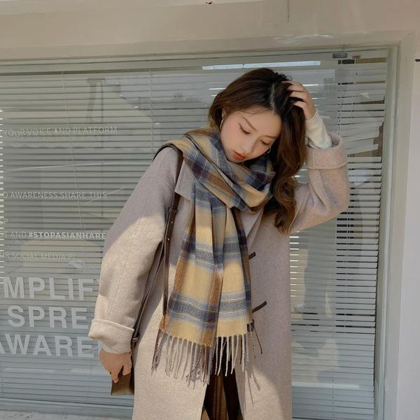 scarves fashion stripe cashmere long tassels women thicken wrap shawl ladies wool pashmina scarf female bandanna, Blue;gray
scarves fashion stripe cashmere long tassels women thicken wrap shawl ladies wool pashmina scarf female bandanna, Blue;gray