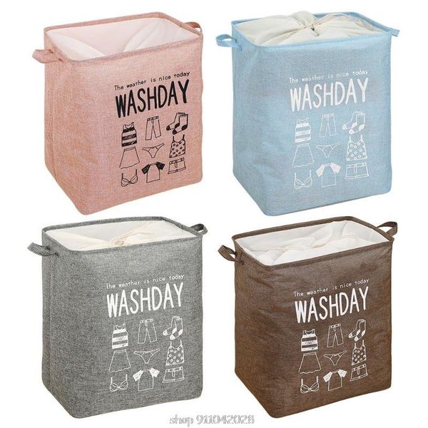 dirty clothes laundry basket foldable hamper with handles storage bin bucket for home d23 20 dropship & organization
dirty clothes laundry basket foldable hamper with handles storage bin bucket for home d23 20 dropship & organization