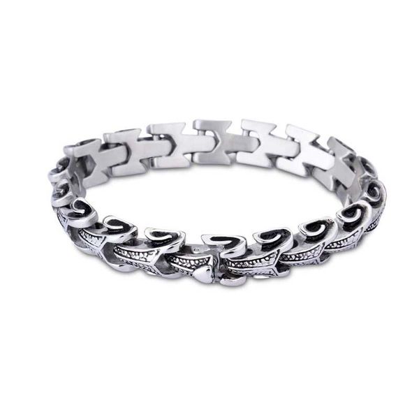 link, chain 8.06''/ 8.66'' choose 36g weight vintage jewelry stainless steel 11mm wide snake biker link bracelet mens co, Black
link, chain 8.06''/ 8.66'' choose 36g weight vintage jewelry stainless steel 11mm wide snake biker link bracelet mens co, Black