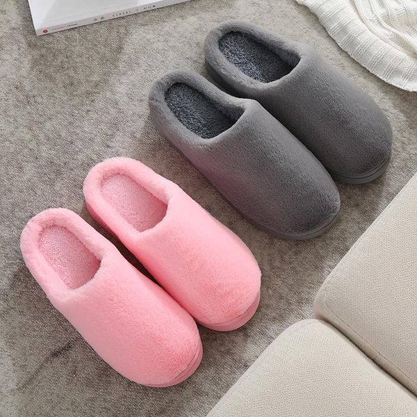 winter women solid color soft stuffed fluffy slippers couple casual non-slip floor warm home shoes bedroom cotton flip flops, Black
winter women solid color soft stuffed fluffy slippers couple casual non-slip floor warm home shoes bedroom cotton flip flops, Black