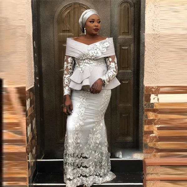 aso ebi style lace mermaid prom dresses off the shoulder long sleeves saudi arabia evening gowns floor length party 2022, Black;red
aso ebi style lace mermaid prom dresses off the shoulder long sleeves saudi arabia evening gowns floor length party 2022, Black;red