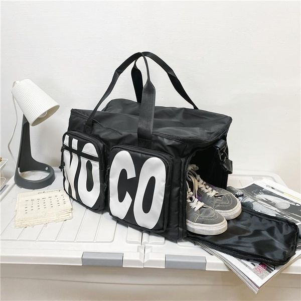 duffel bags fashion letters travel bag women/men portable hand shoes case big waterproof duffle weekend male/female gym
duffel bags fashion letters travel bag women/men portable hand shoes case big waterproof duffle weekend male/female gym