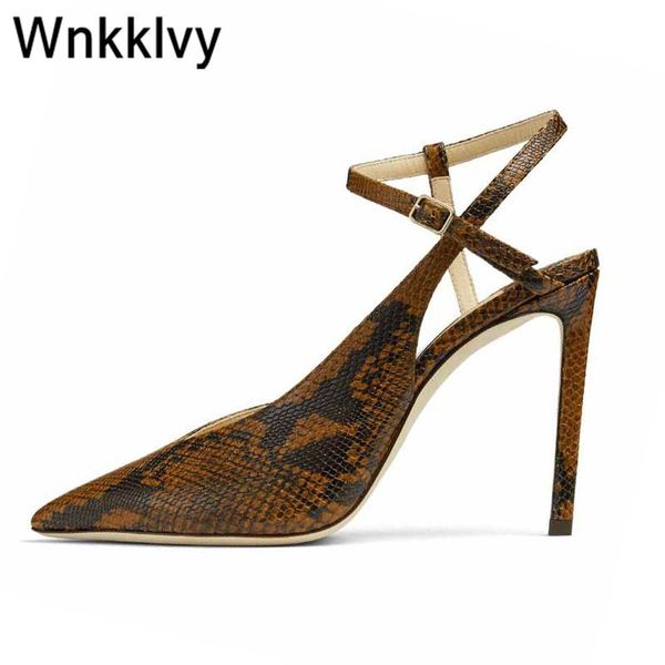 dress shoes 2021 women's pointed snakeskin printed leather high-heeled pumps pary ankle strap slingback sandals, Black
dress shoes 2021 women's pointed snakeskin printed leather high-heeled pumps pary ankle strap slingback sandals, Black