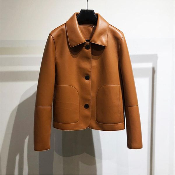 europe style spring 2021 designer women's sheepskin leather coat genuine jackets c389 & faux, Black
europe style spring 2021 designer women's sheepskin leather coat genuine jackets c389 & faux, Black