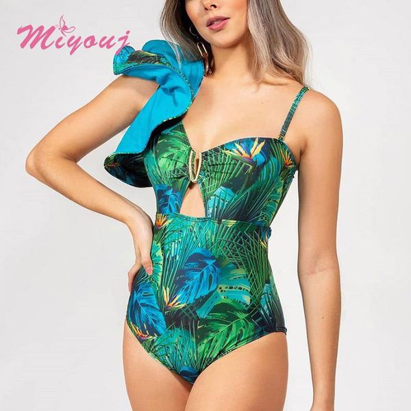 fashion bodysuit irregular ruffles swimsuit women's swimwear hollow out one piece suits bathing suit 2021 plant print beach two-piece
fashion bodysuit irregular ruffles swimsuit women's swimwear hollow out one piece suits bathing suit 2021 plant print beach two-piece