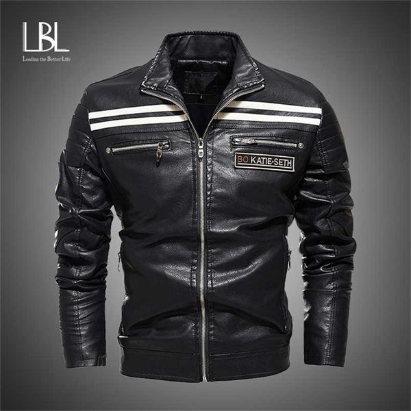 lbl mens moto jackets autumn casual pu jacket streetwear biker leather coats brand clothing male windbreaker overcoats 211118, Black
lbl mens moto jackets autumn casual pu jacket streetwear biker leather coats brand clothing male windbreaker overcoats 211118, Black