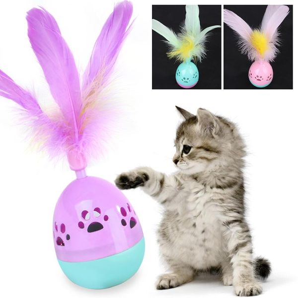 cat toys interactive toy pet dog funny tumbler ball feather bell kitten teaser play balls for pets catch cats supplies
cat toys interactive toy pet dog funny tumbler ball feather bell kitten teaser play balls for pets catch cats supplies
