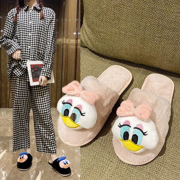 fashion flower women fur slippers winter plush warm flat indoor shoes cartoons female crown pattern home fluffy slides, Black
fashion flower women fur slippers winter plush warm flat indoor shoes cartoons female crown pattern home fluffy slides, Black