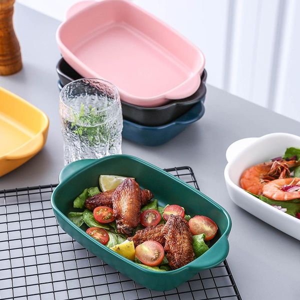 dishes & plates nordic style creative double ear striped ceramic plate household el restaurant baking rice fruit dinner
dishes & plates nordic style creative double ear striped ceramic plate household el restaurant baking rice fruit dinner
