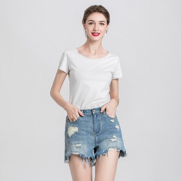 women's jeans 2021 arrival casual summer denim women shorts high waists fur-lined leg-openings plus size short, Blue
women's jeans 2021 arrival casual summer denim women shorts high waists fur-lined leg-openings plus size short, Blue
