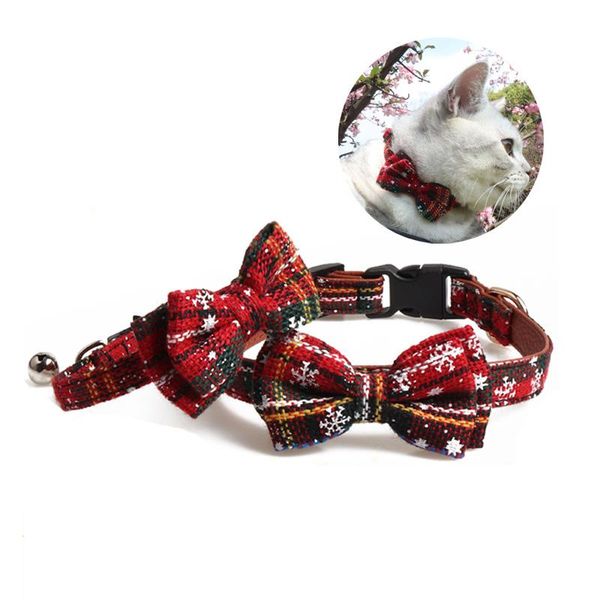 cat collars & leads cute bowknot pets cats christmas snowflake small dogs necklace bow tie decor soft leather red striped puppy collar
cat collars & leads cute bowknot pets cats christmas snowflake small dogs necklace bow tie decor soft leather red striped puppy collar