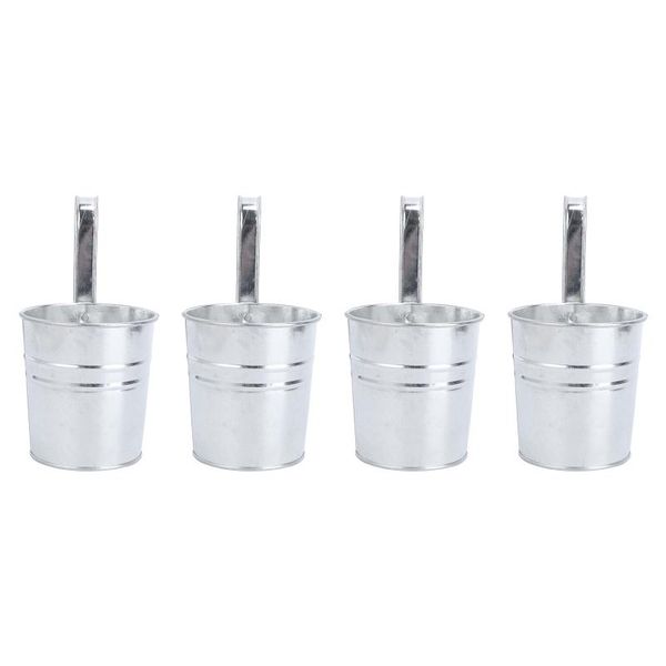 buckets 2pcs hook flower bucket gardening hanging retro stripe iron sheet for home (silver)
buckets 2pcs hook flower bucket gardening hanging retro stripe iron sheet for home (silver)