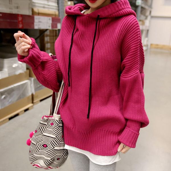 women's sweaters autumn winter solid color women stweaters long sleeve bandage hooded loose casual warm ladies pullover cloth, White;black
women's sweaters autumn winter solid color women stweaters long sleeve bandage hooded loose casual warm ladies pullover cloth, White;black