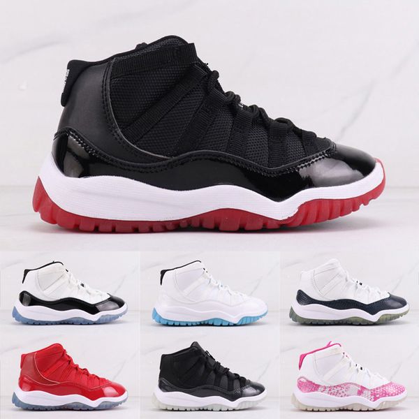 jumpman 11 bred children basketball shoes 11s kids legend blue athletic sneakers designer pink snakeskin white black boy girl trainers walki
jumpman 11 bred children basketball shoes 11s kids legend blue athletic sneakers designer pink snakeskin white black boy girl trainers walki