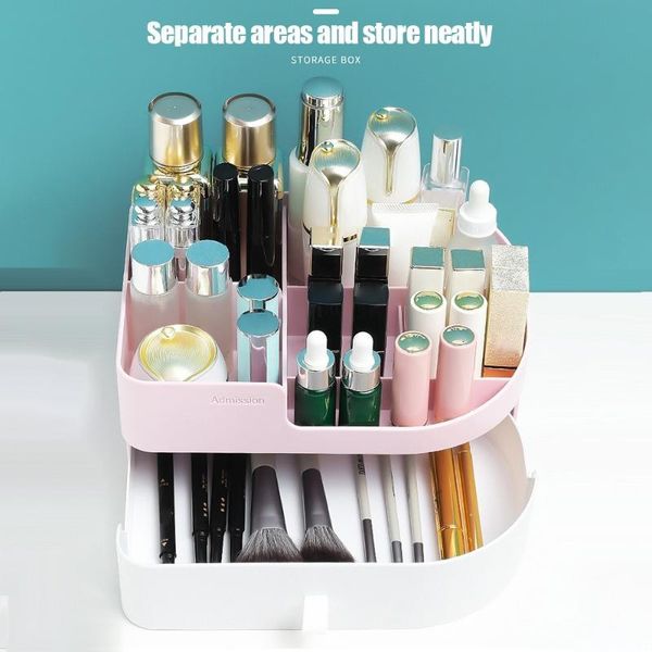storage boxes & bins cosmetic organizer multifunctional deskmakeup box lipstick jewelry container drawer
storage boxes & bins cosmetic organizer multifunctional deskmakeup box lipstick jewelry container drawer