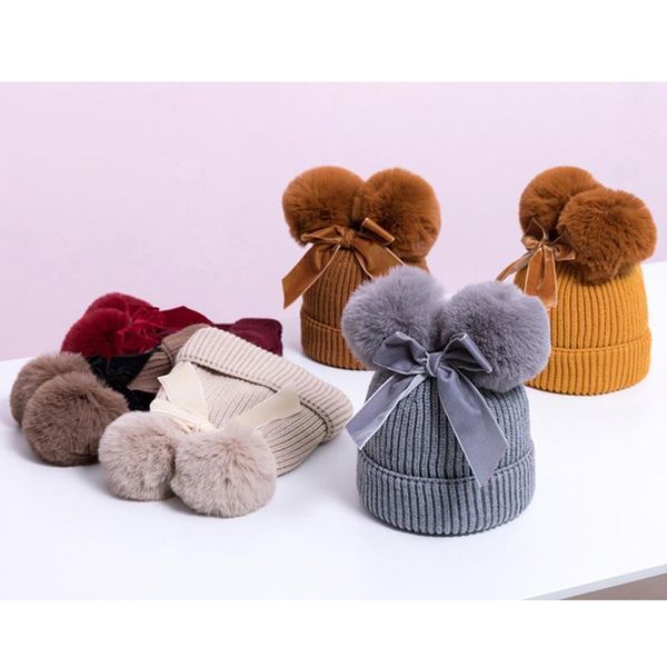 beanies baby stuff double pompom hat winter knitted kids girl warm thicker children infant beanie cap
beanies baby stuff double pompom hat winter knitted kids girl warm thicker children infant beanie cap