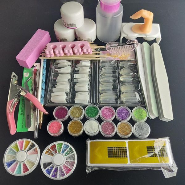 nail art kits full manicure set pro acrylic kit with drill machine glitter powder tips tool
nail art kits full manicure set pro acrylic kit with drill machine glitter powder tips tool