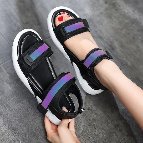 dress shoes gladiator platform women's sandals 2021 summer fashion women chunky beach sandal denim comfortable sandalias mujer, Black
dress shoes gladiator platform women's sandals 2021 summer fashion women chunky beach sandal denim comfortable sandalias mujer, Black