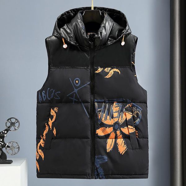men's vests men winter vest 2021 cotton thicken warm cotton-padded hooded pockets sleeveless coat plus size 4xl 5xl, Black;white
men's vests men winter vest 2021 cotton thicken warm cotton-padded hooded pockets sleeveless coat plus size 4xl 5xl, Black;white