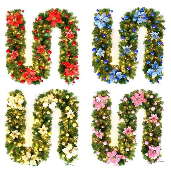 christmas decorations decoration rattan with light 2.7m artificial flower green vine garland year dinner party table decors
christmas decorations decoration rattan with light 2.7m artificial flower green vine garland year dinner party table decors