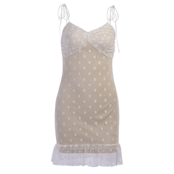 paris girl summer wave point stitching pleated sleeveless bodycon white dress mesh lace temperament evening dresses 210524, Black;gray
paris girl summer wave point stitching pleated sleeveless bodycon white dress mesh lace temperament evening dresses 210524, Black;gray