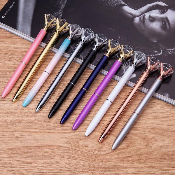 ballpoint pens 1pcs novelty crystal pen fashion girls 19 carat rhinestone metal office material school supplies student prize, Blue;orange
ballpoint pens 1pcs novelty crystal pen fashion girls 19 carat rhinestone metal office material school supplies student prize, Blue;orange