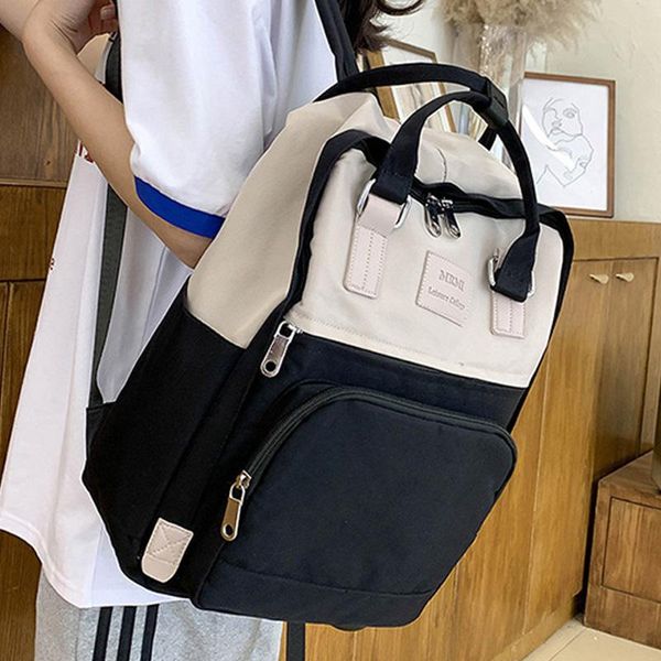 backpack enopella fashion women waterproof for teenage girl travel mochila female school bag children men black rucksack
backpack enopella fashion women waterproof for teenage girl travel mochila female school bag children men black rucksack