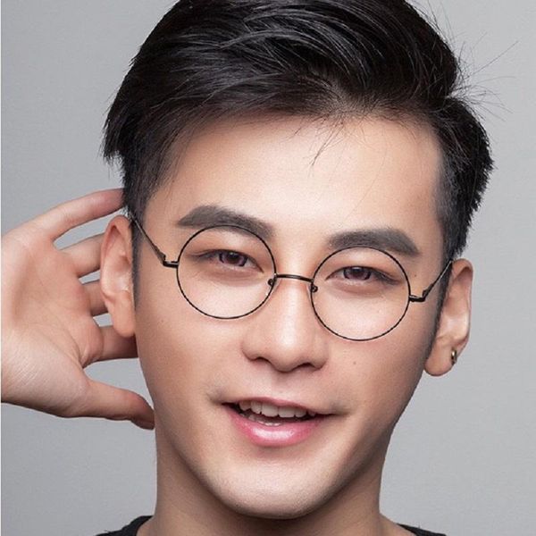 fashion sunglasses frames vintage round glasses clear lens gold small metal frame optical men women eyeglass fake, Black
fashion sunglasses frames vintage round glasses clear lens gold small metal frame optical men women eyeglass fake, Black