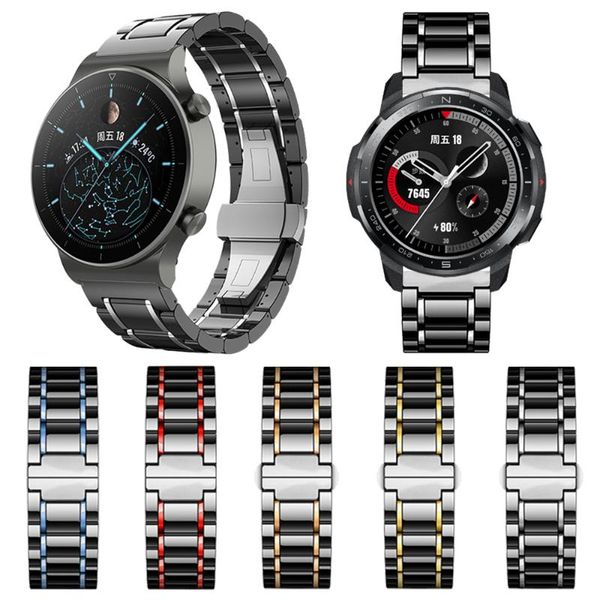 watch bands luxury ceramic strap for huawei gt 2 pro band bracelet honor magicwatch / gs es smartwatch watchband straps, Black;brown
watch bands luxury ceramic strap for huawei gt 2 pro band bracelet honor magicwatch / gs es smartwatch watchband straps, Black;brown