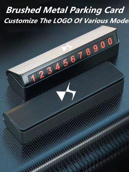 interior decorations car logo temporary parking card magnetic hide phone number plate for ds spirit ds3 ds4 ds4s ds5 5ls ds6 ds7
interior decorations car logo temporary parking card magnetic hide phone number plate for ds spirit ds3 ds4 ds4s ds5 5ls ds6 ds7