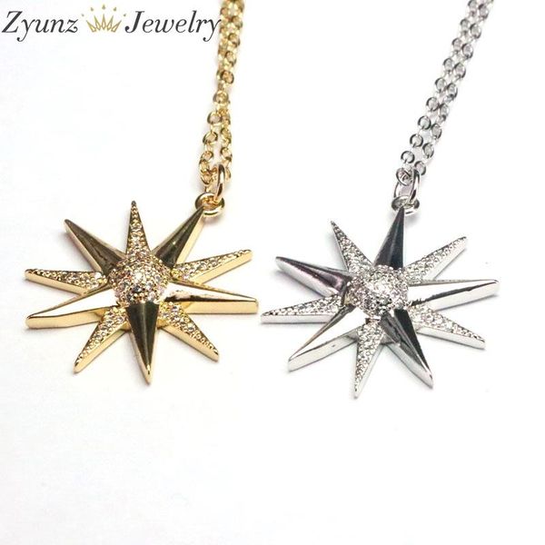 pendant necklaces 5pcs, gold / silver color female cz necklace fashion crystal zirconia star shaped women gift
pendant necklaces 5pcs, gold / silver color female cz necklace fashion crystal zirconia star shaped women gift