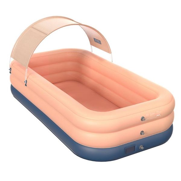 automatic inflation swimming pool durable sunproof inflatable float raft removable canopy for outdoor backyard water party floats & tubes
automatic inflation swimming pool durable sunproof inflatable float raft removable canopy for outdoor backyard water party floats & tubes