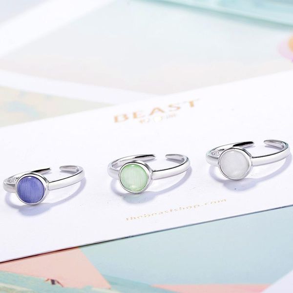 cluster rings fashion sweet moonstone ring for women simple open female korean jewelry wholesale, Golden;silver
cluster rings fashion sweet moonstone ring for women simple open female korean jewelry wholesale, Golden;silver