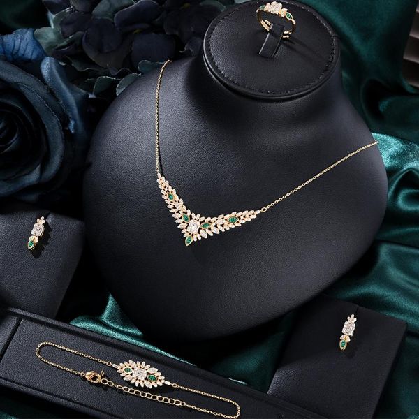 earrings & necklace godki luxury trendy shell flowers nigerian jewelry sets for women wedding cubic zircon cz dubai gold bridal set, Silver
earrings & necklace godki luxury trendy shell flowers nigerian jewelry sets for women wedding cubic zircon cz dubai gold bridal set, Silver