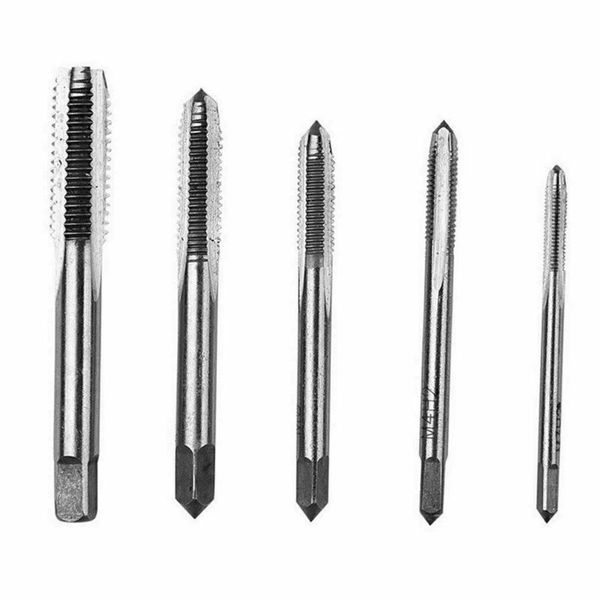 hand tools 5 pcs hss machine screw thread metric plug tap 3mm 4mm 5mm 6mm 8mm taps set kit 55 degree cylindrical tube
hand tools 5 pcs hss machine screw thread metric plug tap 3mm 4mm 5mm 6mm 8mm taps set kit 55 degree cylindrical tube