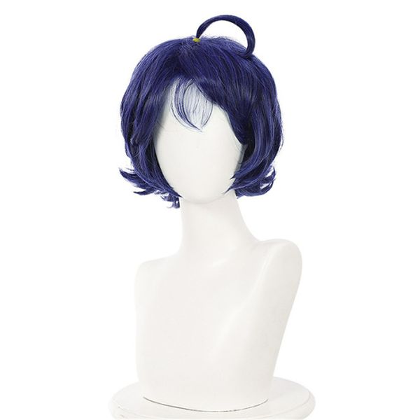 wonder egg priority ohto ai cosplay wig blue short hair wig woman girl bobo curly headgear halloween party costume props, Black
wonder egg priority ohto ai cosplay wig blue short hair wig woman girl bobo curly headgear halloween party costume props, Black